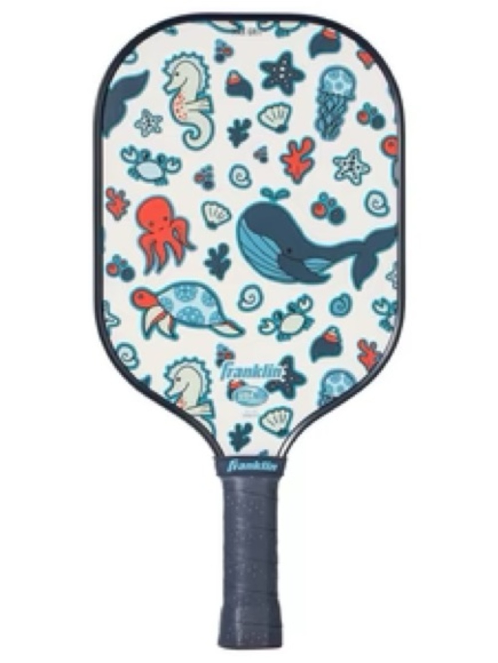 Franklin Kids Sea Life Pickleball Paddle - White & Navy